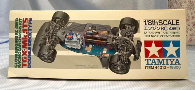 Load image into Gallery viewer, Used Tamiya 1/8 TGX-Mk.1 TS Glow Engine RC Car Chassis Kit