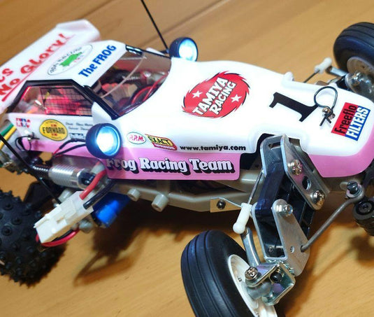 Used Tamiya 1/10 XB The Mighty Frog Ready-To-Run with LED Lights Unused