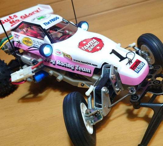 Used Tamiya 1/10 XB The Mighty Frog Ready-To-Run with LED Lights Unused