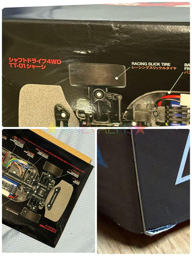 Load image into Gallery viewer, Used Tamiya Ferrari FXX 1/10 Finished Body TT-01 Chassis Kit Unused