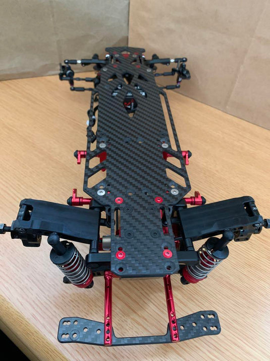 Used Reve D MC-1 Final Edition Red Version Chassis with Servo & Gyro