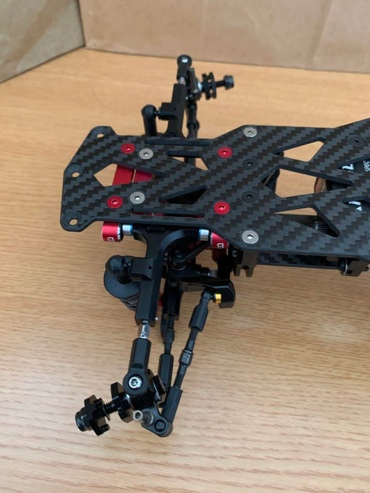 Used Reve D MC-1 Final Edition Red Version Chassis with Servo & Gyro
