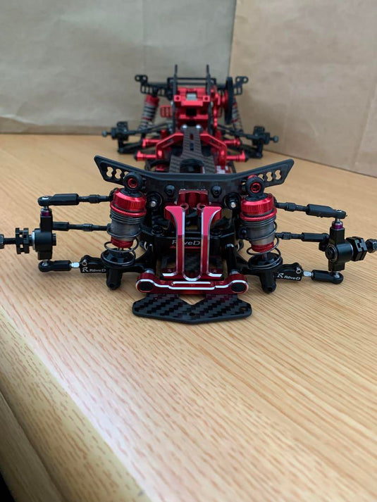 Used Reve D MC-1 Final Edition Red Version Chassis with Servo & Gyro