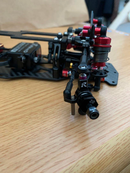 Used Reve D MC-1 Final Edition Red Version Chassis with Servo & Gyro