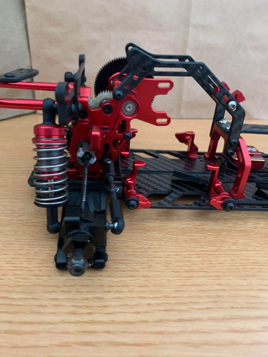 Used Reve D MC-1 Final Edition Red Version Chassis with Servo & Gyro