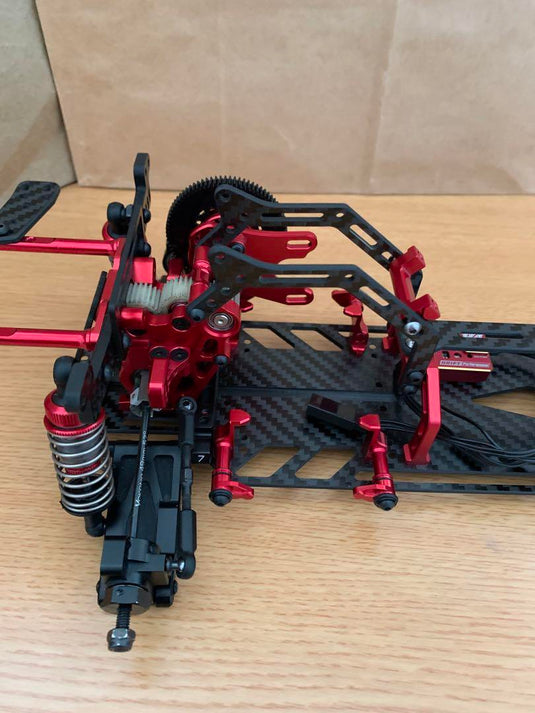 Used Reve D MC-1 Final Edition Red Version Chassis with Servo & Gyro