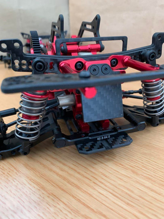 Used Reve D MC-1 Final Edition Red Version Chassis with Servo & Gyro