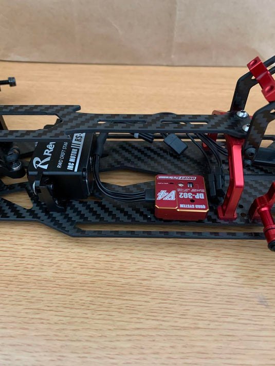Used Reve D MC-1 Final Edition Red Version Chassis with Servo & Gyro