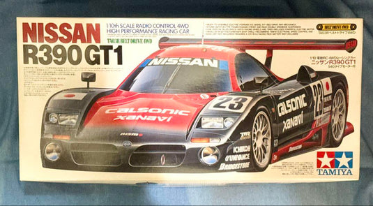 Used Tamiya 1/10 Nissan R390 GT1 Unassembled Kit