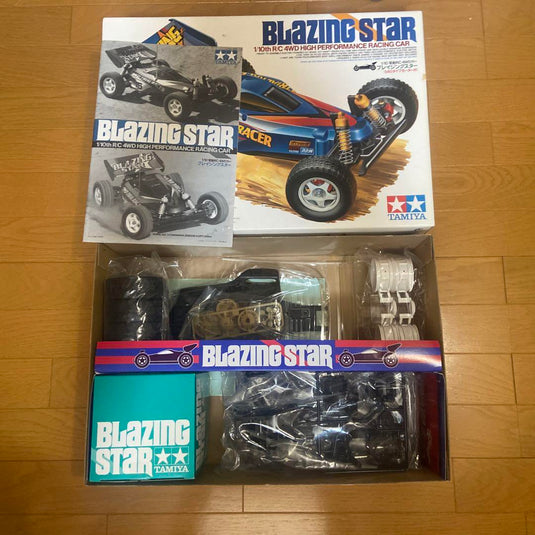Used Tamiya 1/10 Blazing Star 4WD High Performance Racing Car Unassembled Kit