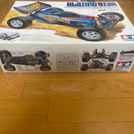 Used Tamiya 1/10 Blazing Star 4WD High Performance Racing Car Unassembled Kit