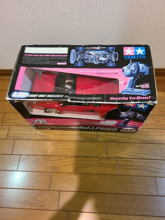 Used Tamiya 1/10 XB Lamborghini Countach LP500S TT-01E Assembled Full Set 57780