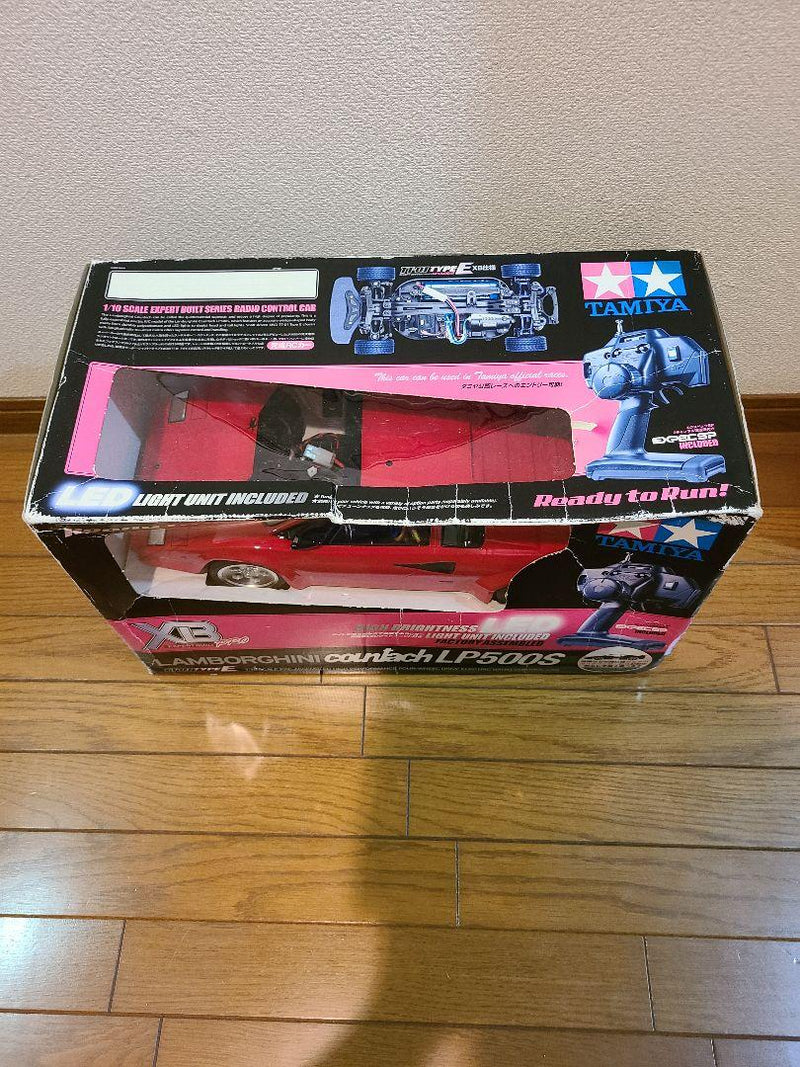 Load image into Gallery viewer, Used Tamiya 1/10 XB Lamborghini Countach LP500S TT-01E Assembled Full Set 57780