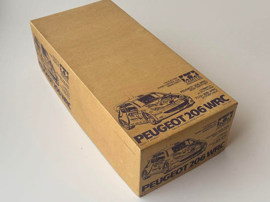 Used Tamiya 1/10 Peugeot 206 WRC Spare Body Parts Set Unused RC Car
