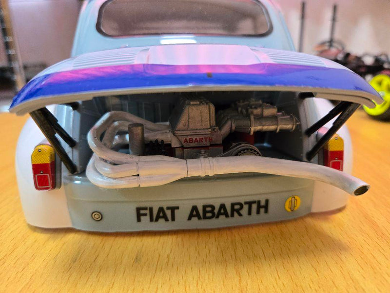 Load image into Gallery viewer, Used Tamiya M-05 Mini Drift Car Abarth Body Assembled Chassis No Electronics