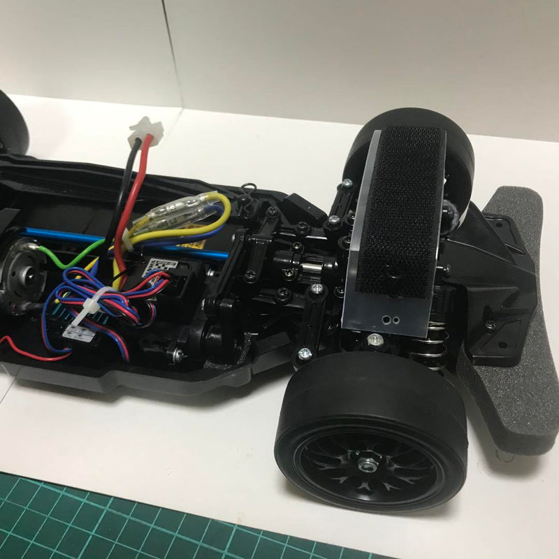 Chargez l'image dans la visionneuse de la galerie, Used Tamiya TT-02 Subaru Impreza 99 Assembled Full Set RC Car w/ Sanwa MX6 Radio