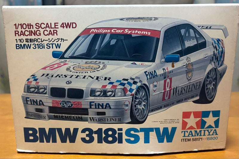 Cargue la imagen en el visor de la galería, Used Tamiya 1/10 BMW 318i STW TA-02 Chassis Unassembled Kit