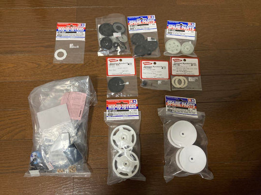 Used Tamiya Super Astute Assembled Unused with Futaba Servo and Brushless System