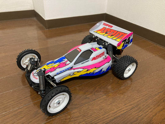 Used Tamiya Super Astute Assembled Unused with Futaba Servo and Brushless System