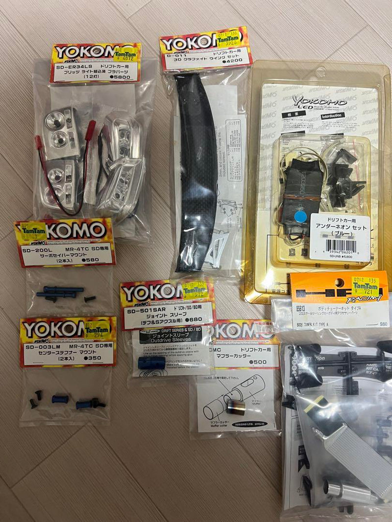 Chargez l'image dans la visionneuse de la galerie, Used YOKOMO Drift Package Assembled with Option Parts and FM Transmitter