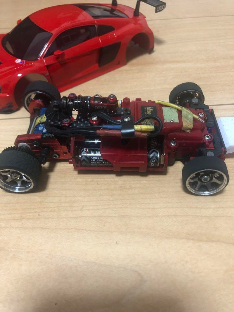 Load image into Gallery viewer, Used Kyosho Mini-Z MR-03EVO with Many Option Parts & Spares