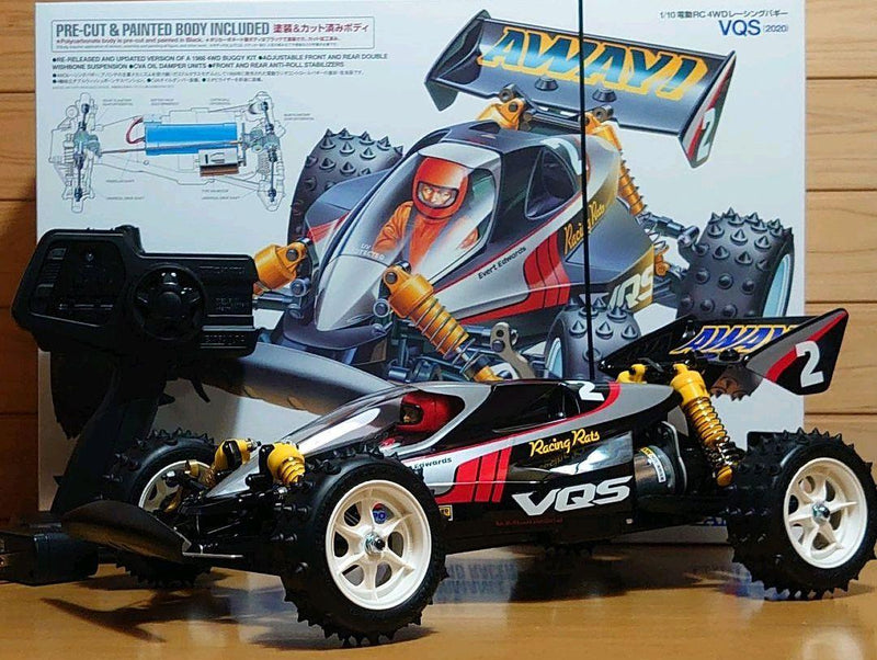 Load image into Gallery viewer, Used Tamiya 1/10 VQS 2020 Assembled Full Set with Tamiya Fine Spec 2.4G Unused