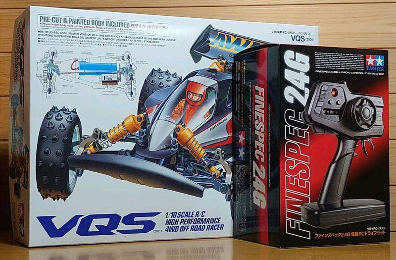 Load image into Gallery viewer, Used Tamiya 1/10 VQS 2020 Assembled Full Set with Tamiya Fine Spec 2.4G Unused