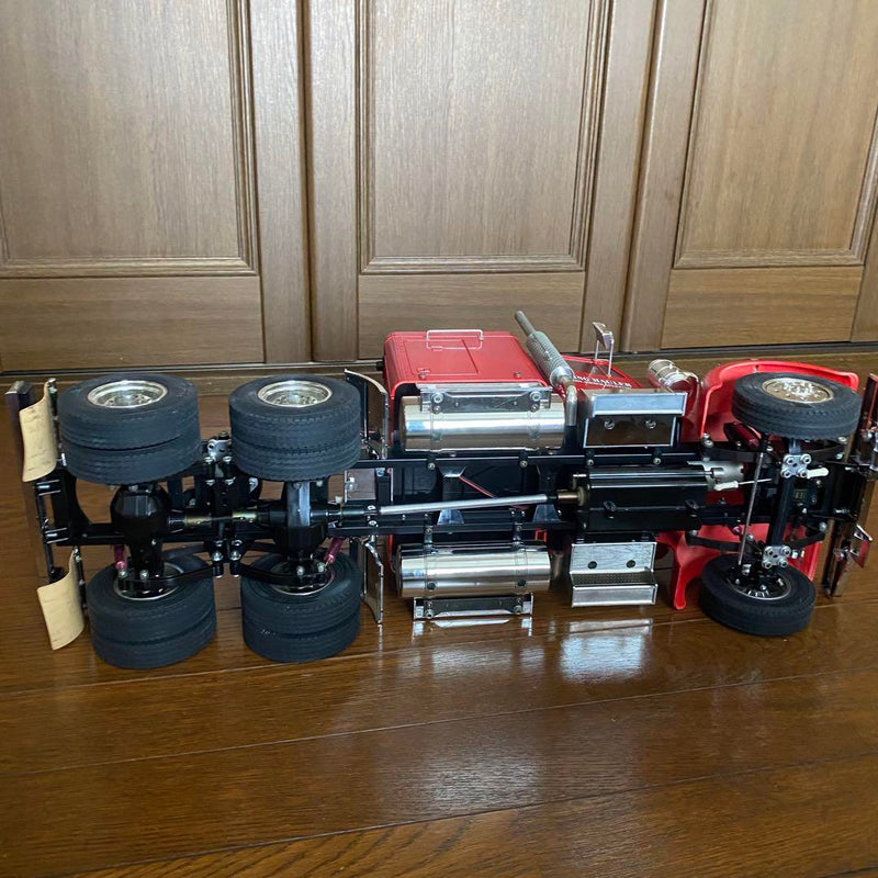Load image into Gallery viewer, Used Tamiya 1/14 King Hauler 4ch 3-Speed RC Truck Used Operation Confirmed