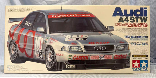 Used Tamiya Audi A4 STW 1/10 4WD RC Car Kit Unused 58182