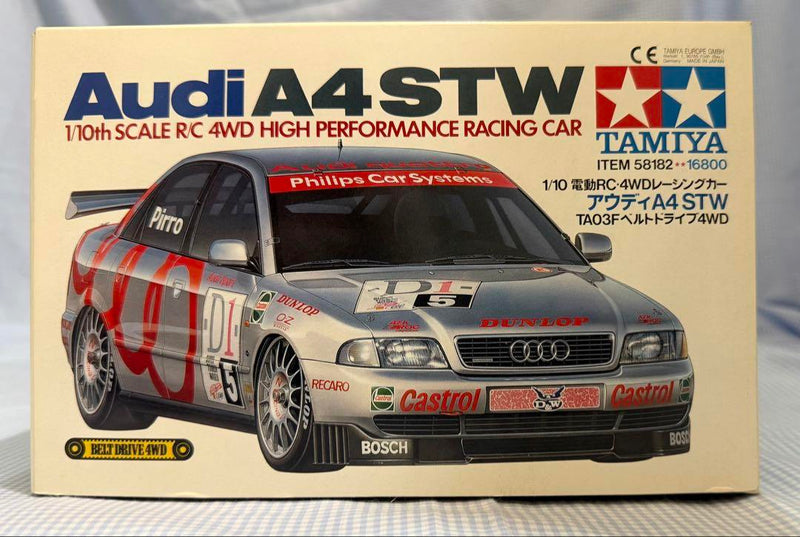 Load image into Gallery viewer, Used Tamiya Audi A4 STW 1/10 4WD RC Car Kit Unused 58182