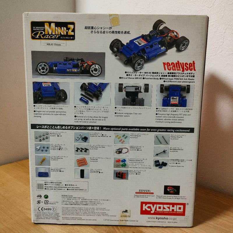 Load image into Gallery viewer, Used Kyosho Mini-Z Enzo Ferrari MR-02 Chassis Ready Set 30451R Unused