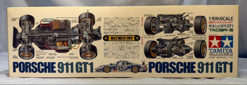 Load image into Gallery viewer, Used Tamiya 1/10 Porsche 911 GT1 4WD Unassembled RC Car Kit