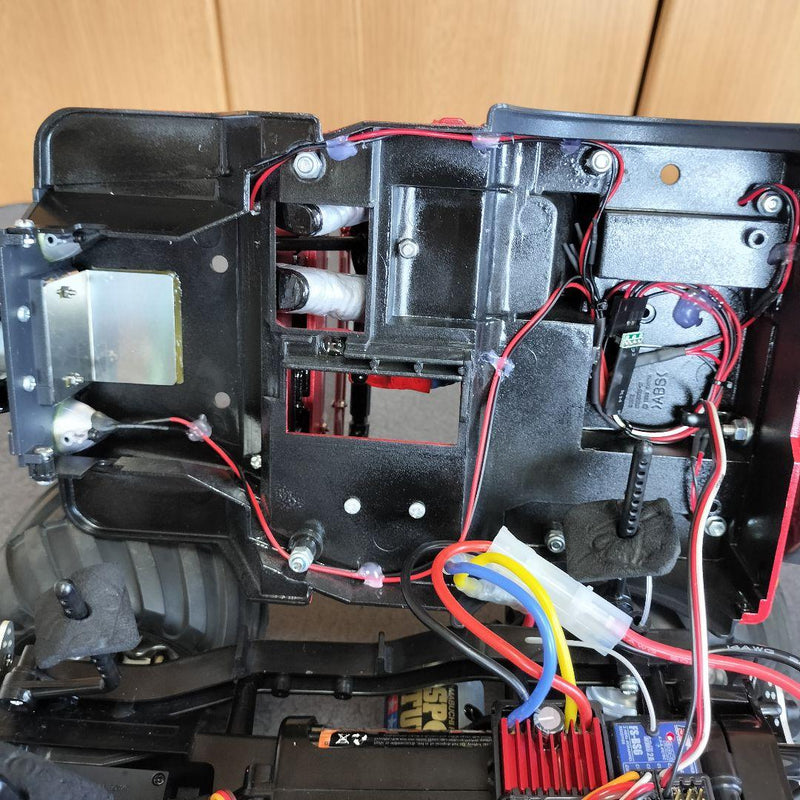 Load image into Gallery viewer, Tamiya Wild Willy 2 Custom RC Car w/ LED Lights Upgrades Used No TX/RX - Used