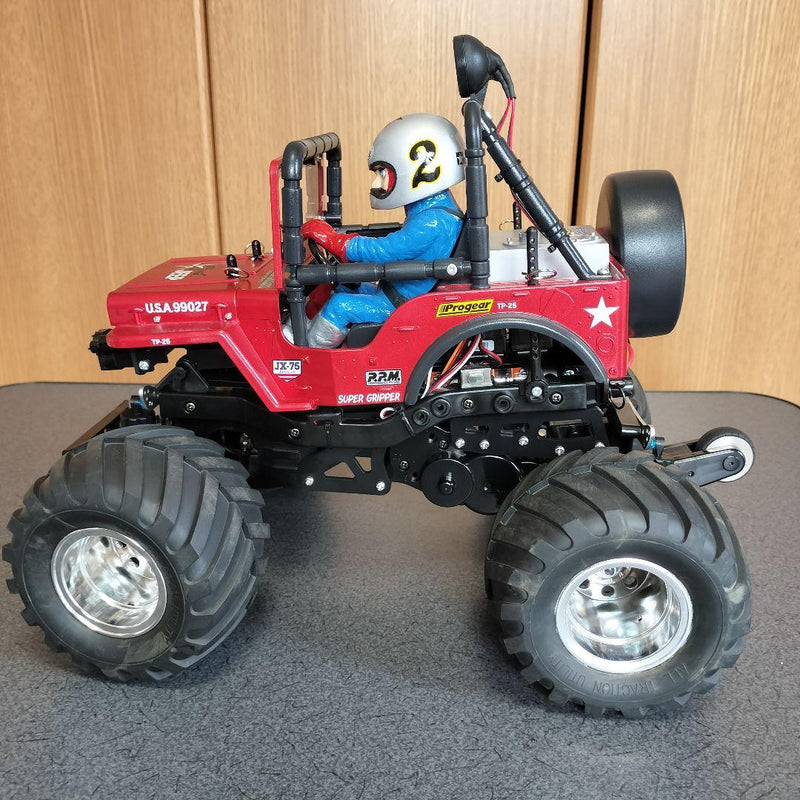 Load image into Gallery viewer, Tamiya Wild Willy 2 Custom RC Car w/ LED Lights Upgrades Used No TX/RX - Used