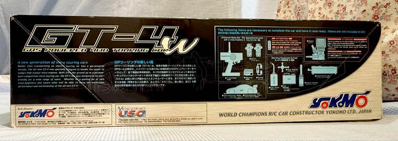 Chargez l'image dans la visionneuse de la galerie, Used Yokomo GT-4W 1/10 US Champion Spec Engineless Chassis Kit Unopened