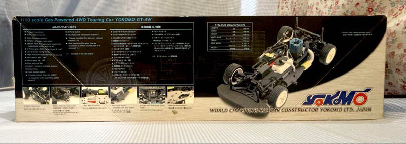 Chargez l'image dans la visionneuse de la galerie, Used Yokomo GT-4W 1/10 US Champion Spec Engineless Chassis Kit Unopened