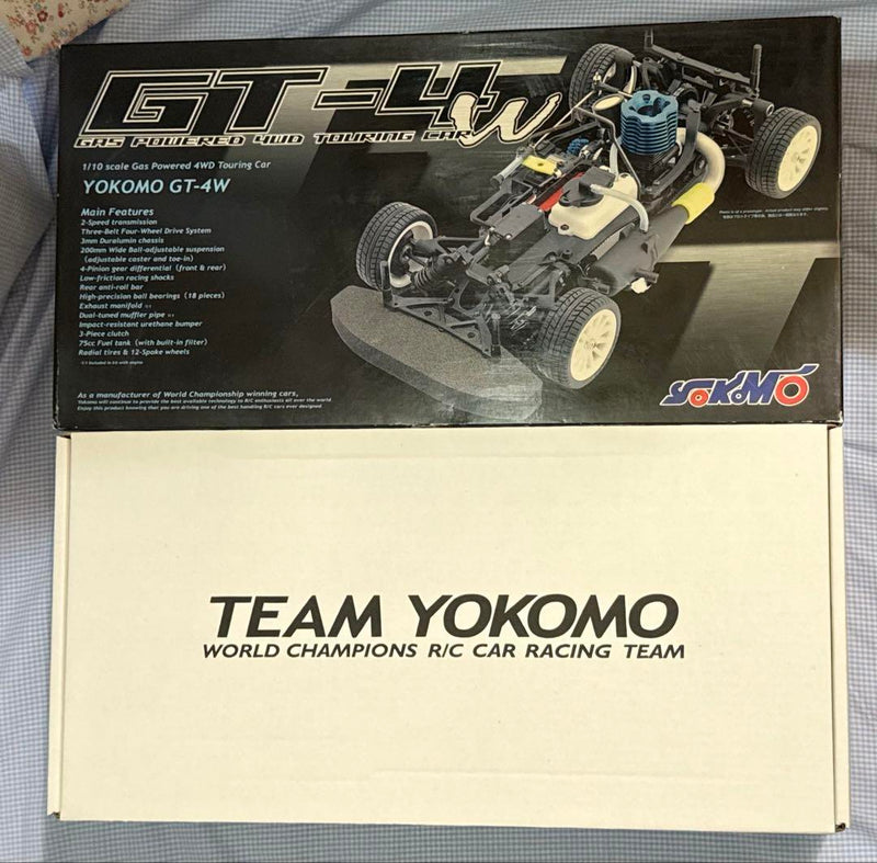 Chargez l'image dans la visionneuse de la galerie, Used Yokomo GT-4W 1/10 US Champion Spec Engineless Chassis Kit Unopened