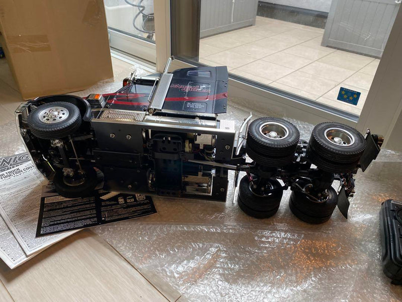 Load image into Gallery viewer, Used Tamiya 1/14 Knight Hauler Full Operation Set Assembled