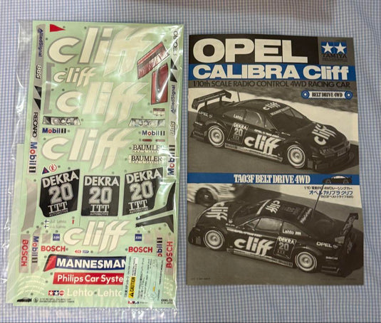 Used Tamiya Opel Calibra Cliff 1/10 4WD RC Car Kit Unused 58183