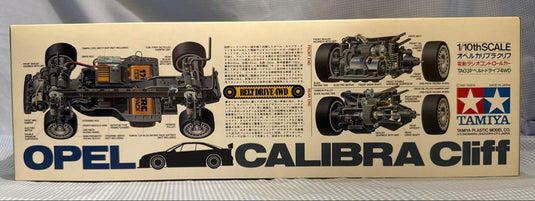 Used Tamiya Opel Calibra Cliff 1/10 4WD RC Car Kit Unused 58183