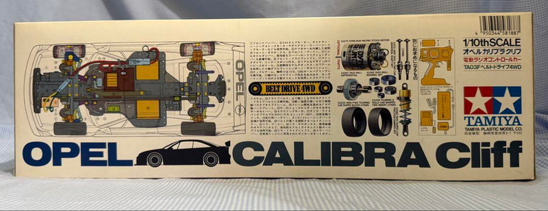 Load image into Gallery viewer, Used Tamiya Opel Calibra Cliff 1/10 4WD RC Car Kit Unused 58183