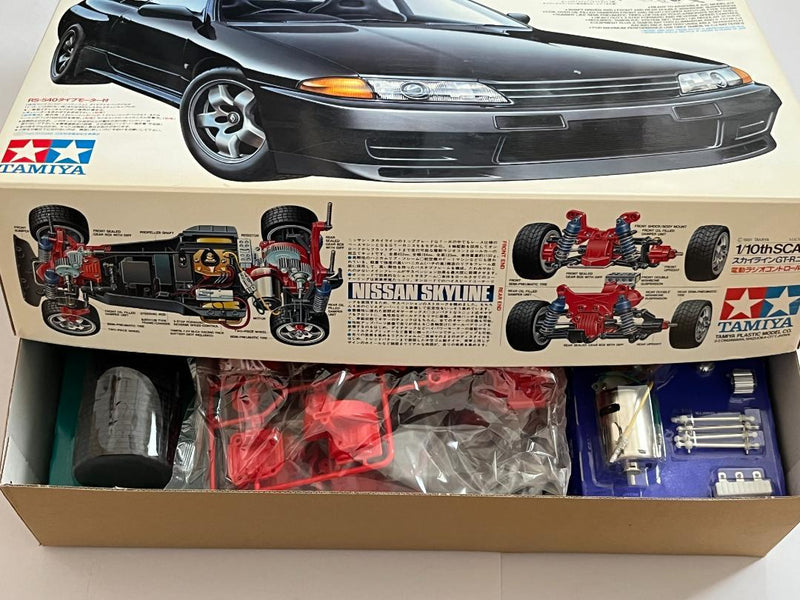Load image into Gallery viewer, Used Tamiya 1/10 Nissan Skyline GT-R Nismo R32 TA01 Kit Unassembled Vintage 1991