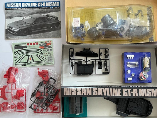 Used Tamiya 1/10 Nissan Skyline GT-R Nismo R32 TA01 Kit Unassembled Vintage 1991