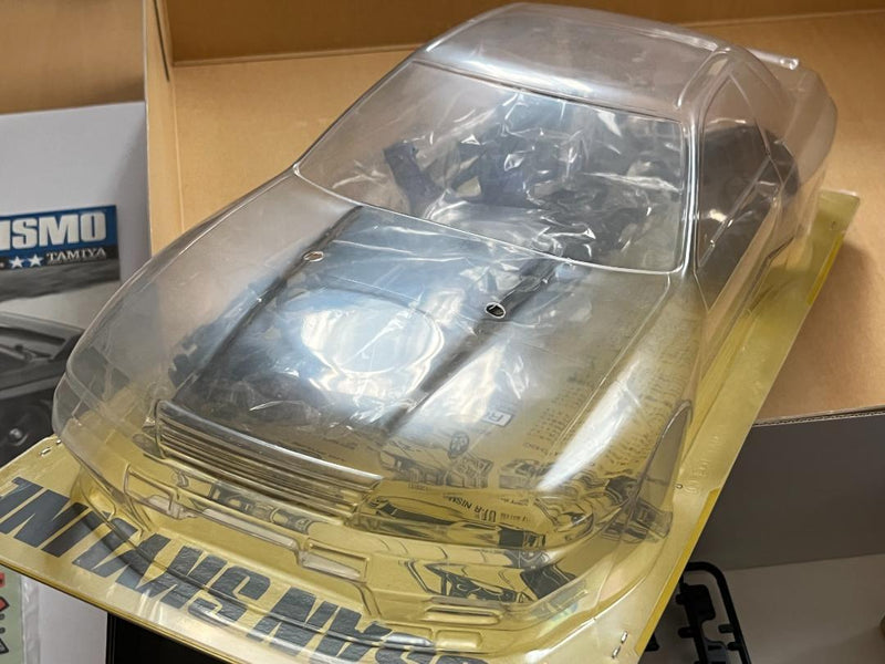 Load image into Gallery viewer, Used Tamiya 1/10 Nissan Skyline GT-R Nismo R32 TA01 Kit Unassembled Vintage 1991