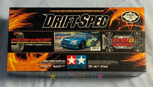 Used Tamiya Subaru Impreza WRC Monte Carlo 85 TT-01D Drift Spec 1/10 Kit Unused