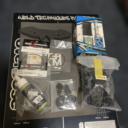 Used Overdose Galm RC Car with KO RSx3 Servo and Fleta ZX V2 13.5T Motor