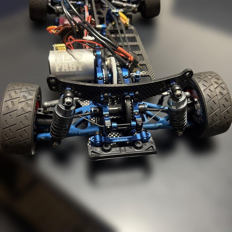 Carica immagine in Galleria Viewer, YOKOMO MR-4TC BD Carbon Drift Chassis Mercedes AMG GT Body Used Once - Used