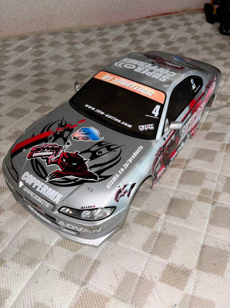 Chargez l'image dans la visionneuse de la galerie, Used YOKOMO YD-2 Full Set RC Car with Sanwa MX-6 Transmitter and S15 Body