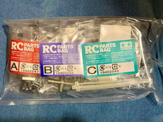 Used Tamiya 1/10 Ferrari F12tdf TT-02 Chassis Unassembled Kit