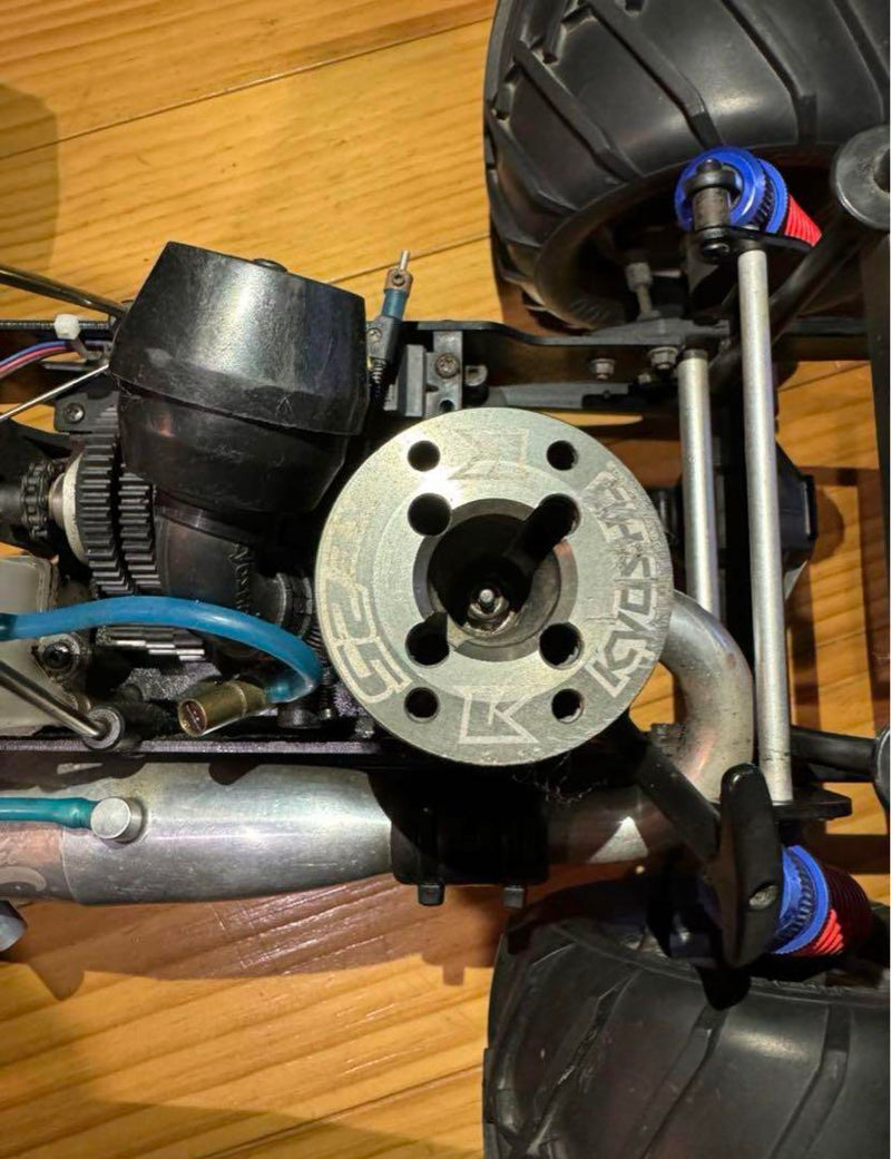 Load image into Gallery viewer, Used Kyosho 1/8 Scale Engine Powered RC Buggy Assembled with Transmitter